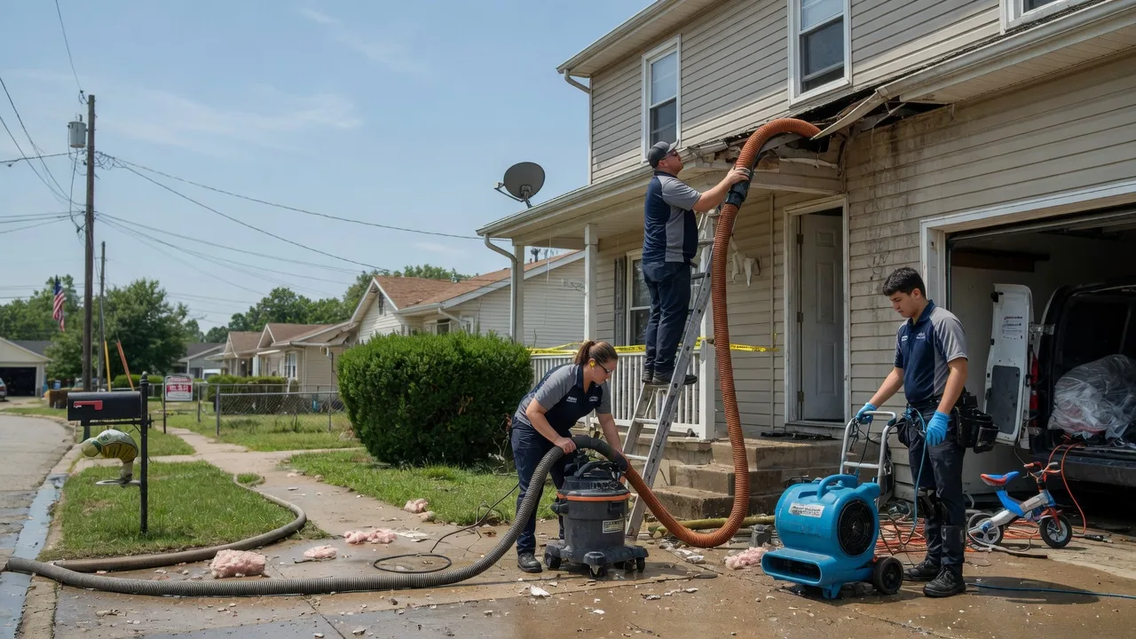 Water Damage Restoration in Fosters, AL near me